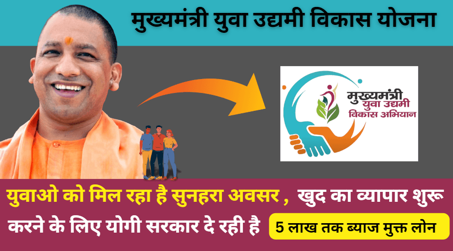 Mukhyamantri Yuva Udyami Yojana 2025 How to apply : मिलेगा 100% ब्याज मुक्त लोन, मुख्यमंत्री युवा उद्यमी विकास योजना ?